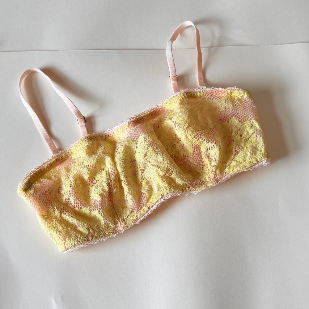 Victoria’s Secret Yellow Lace Bralette